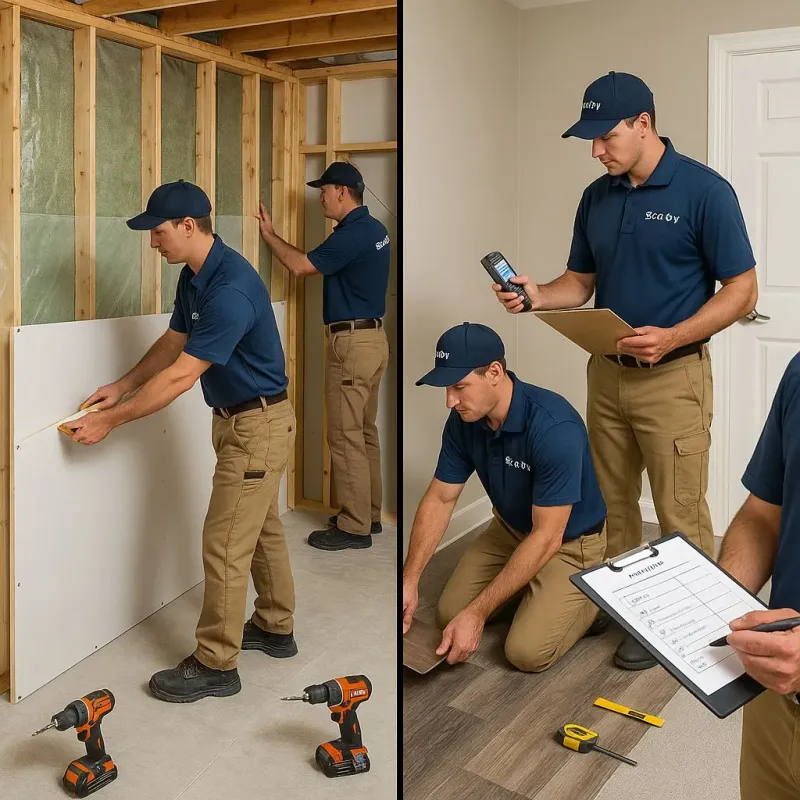 Repairs and Reconstruction process in Ellensburg, WA